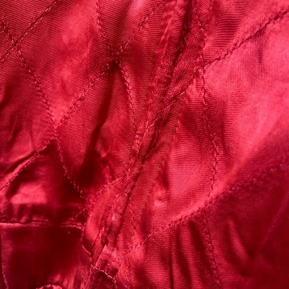 Reversible Embroidered Silk Bomber Jacket - Picture 8 of 9